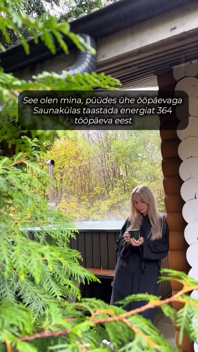 Lae enne talve tulekut akusid ja veeda aega oma lähedastega meie puhkekompleksis!

Broneeri saunakula.ee veebilehel endale meelepärane saunamaja juba täna ❄️

📧 sauna@saunamaailm.ee
📞 +372 55 000 75

#saunaküla #lõõgastus #talvinepuhkus #saun #tervis #saunaelu #perepuhkus #saunamaailm #saunaehitus